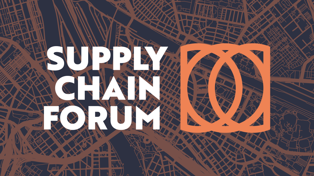 Das Supply Chain Forum wird in Mannheim und Online stattfinden. 